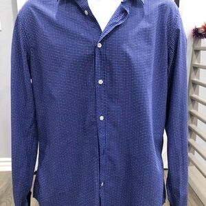 Banana Republic Men's long sleeve dress Shirt medium tall